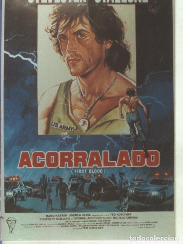 Postales: Foto cine 151: Acorralado (Sylvester Stallone) - Varios