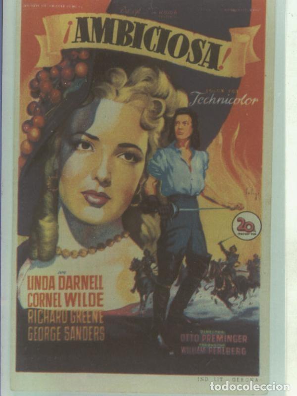 Postales: Foto cine 165: Ambiciosa (Linda Darnell-Cornel Wilde) - Varios