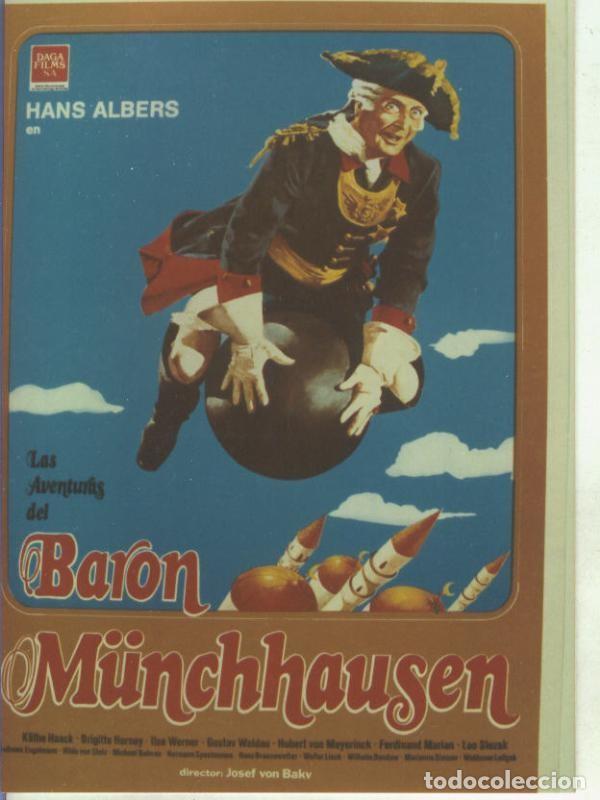 Postales: Foto cine 181: Las aventuras del Baron Munchhausen (Hans Albers) - Varios