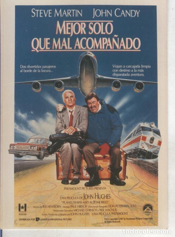 Postales: Foto cine 234: Mejor solo que mal acompa&ntilde;ado (Steve Martin-John Candy) - Varios