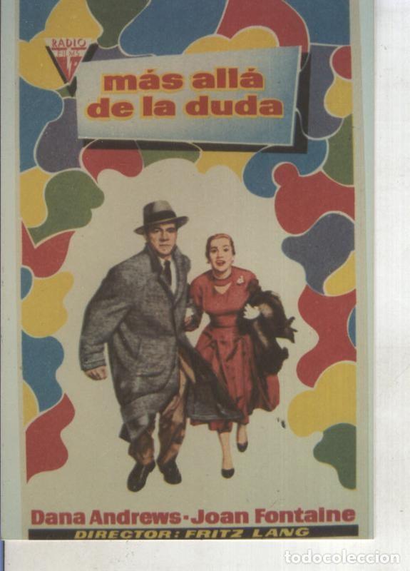 Postkarten: Foto cine 241: Mas alla de la duda (Dana Andrews-Joan Fontaine( - Varios