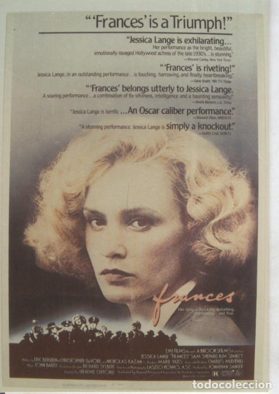 Postales: Foto cine 297: Frances (Jessica Lange) - Varios