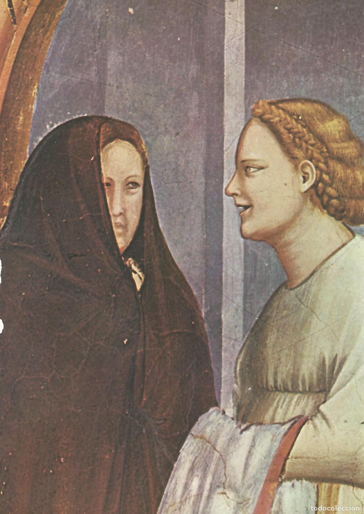 Cartoline: Lamina 058: Giotto : Reconciliacion de San Joaquin y Santa Ana ante la Puerta Dorada - VV.AA.