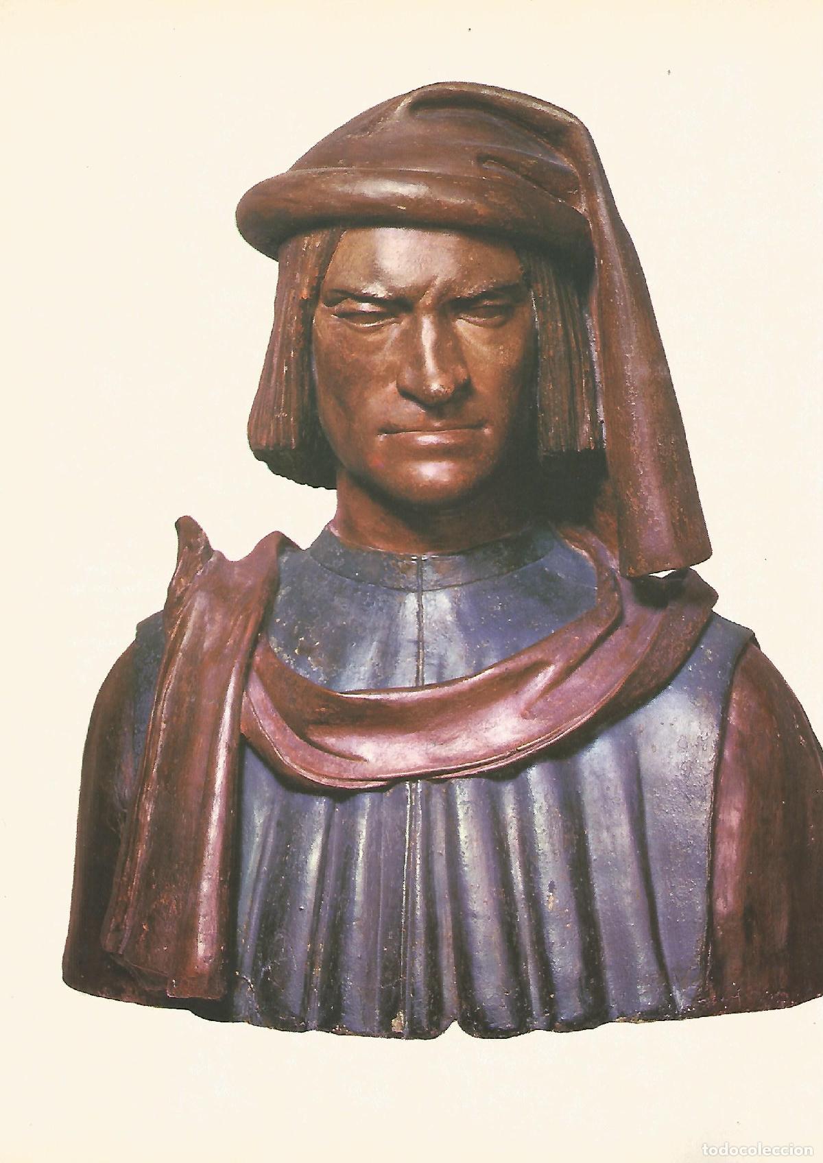 Postkarten: Lamina 072: Verrocchio: Lorenzo de Medicis - VV.AA.