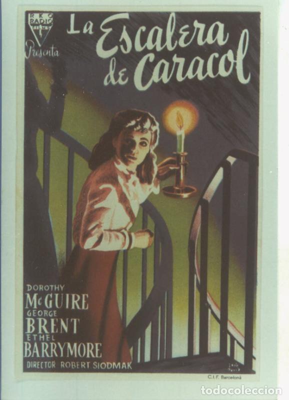 Postales: Foto cine 336: La escalera de caracol (Dorothy Mcguire-George Brent) - Varios