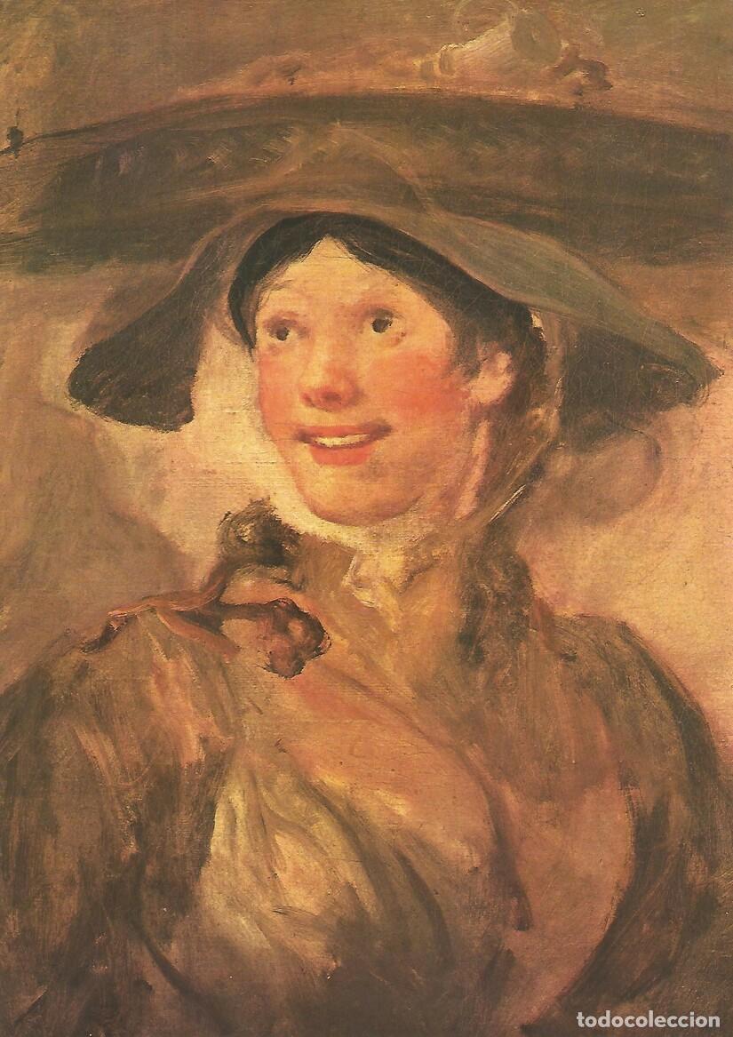 Postcards: Lamina 105: William Hogarth: Muchacha vendedora de camarones - VV.AA.