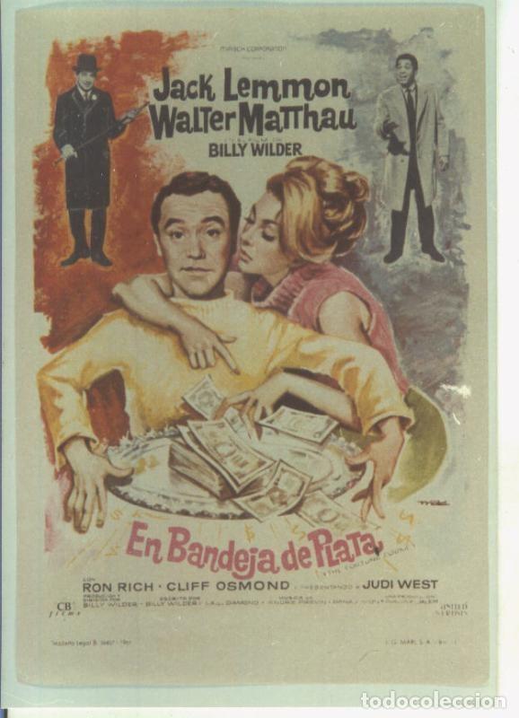 Postales: Foto cine 354: En bandeja de plata (Jack Lemmon-Walter Matthau) - Varios