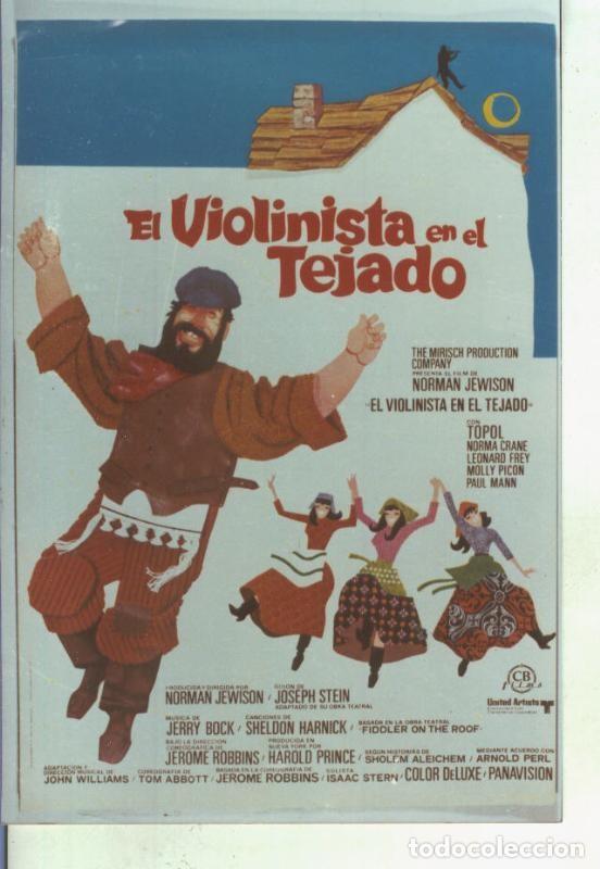 Cartes Postales: Foto cine 380: El violinista en el tejado (Topol) - Varios