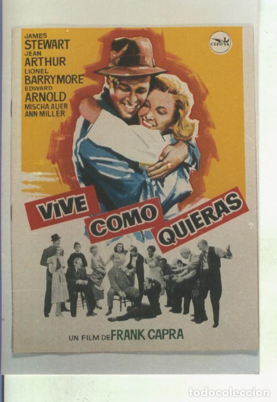 Postales: Foto cine 376: Vive como quieras (James Stewart-Jean Arthur) - Varios