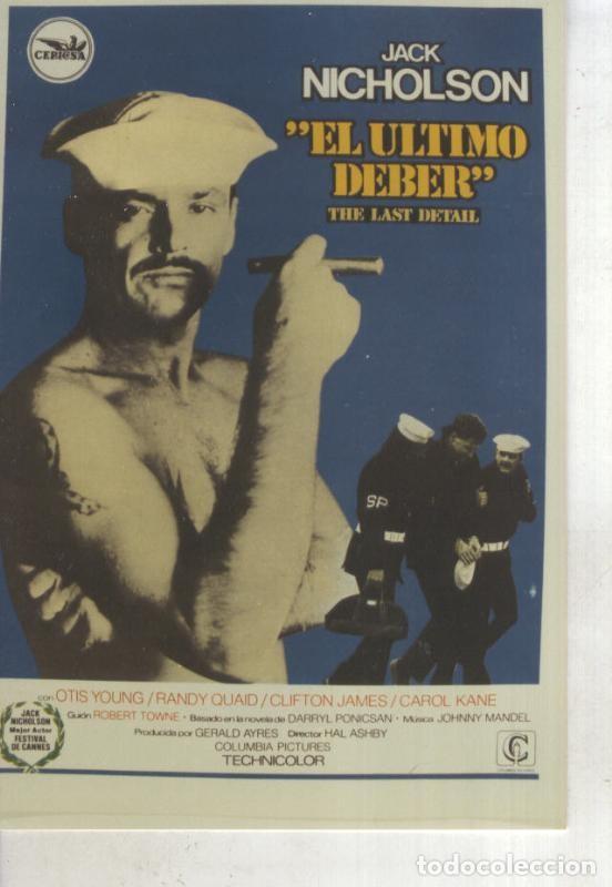 Postales: Foto cine 400: El ultimo deber (Jack Nicholson) - Varios