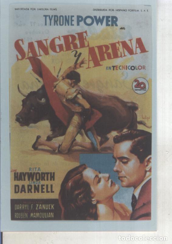 Postales: Foto cine 453: Sangre y Arena (Tyrone Power-Rita Hayworth) - Varios