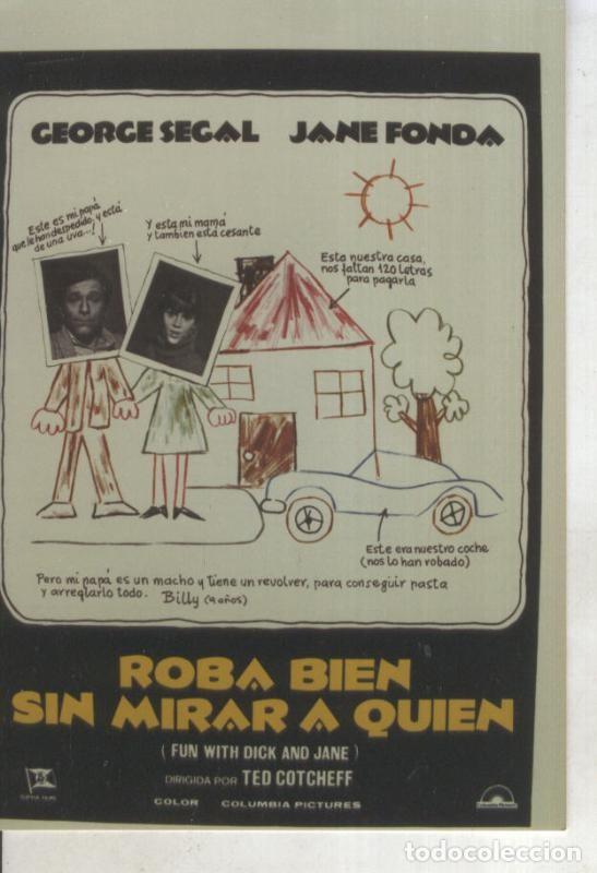 Postkarten: Foto cine 475: Roba bien sin mirar a quien (George Segal-Jane Fonda) - Varios