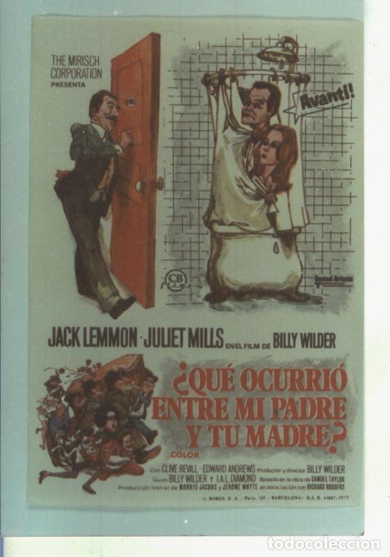 Postcards: Foto cine 503: Que ocurrio entre mi padre y tu madre (Jack lemmon-Juliet Mills) - Varios