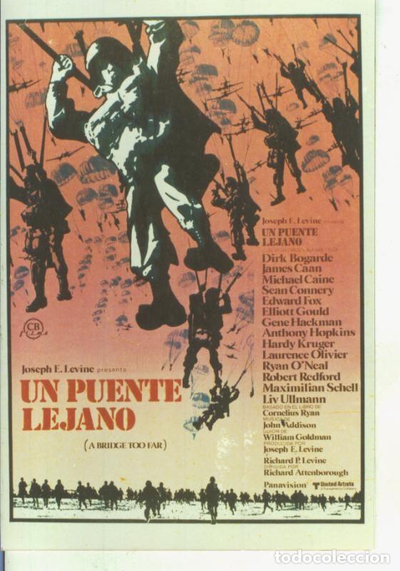 Postcards: Foto cine 508: Un puente lejano (Dick Bogarde-Michael Caine) - Varios