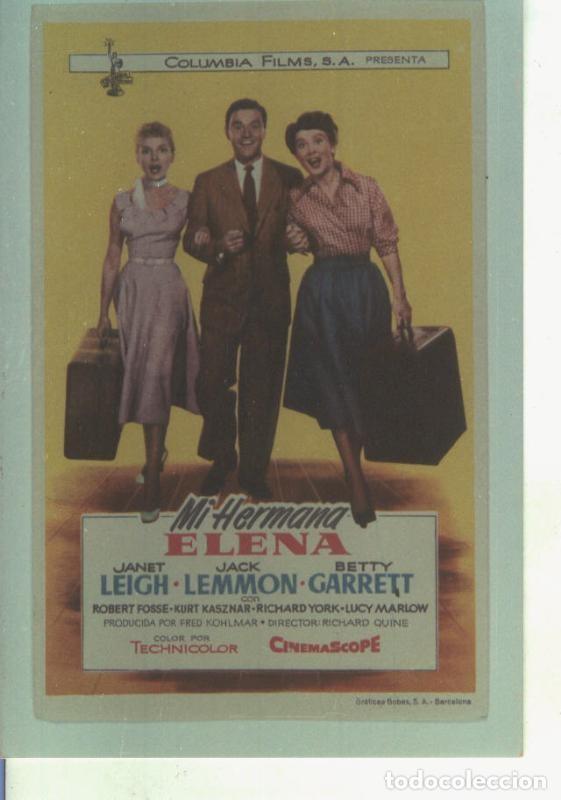 Postcards: Foto cine 542: Mi hermana Elena (Jane Leigh-Jack Lemmon) - Varios