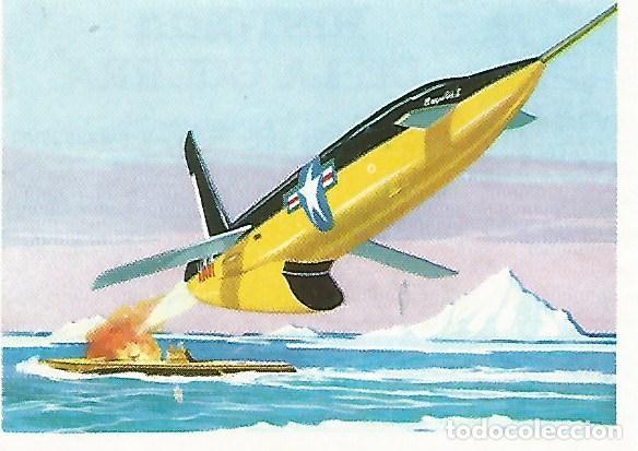 Postcards: CROMO CHOCOLATES LAS COMAS - Historia de la Guerra no 130 - Lanzamiento de un regulus - Varios