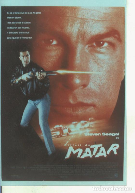 Postcards: Foto cine 561: Dificil de matar (Steven Seagal) - Varios