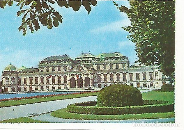 Postales: CROMO CHOCOLATES LAS COMAS - Europa no 43 - Palacio de Belvedere. Viena - Varios