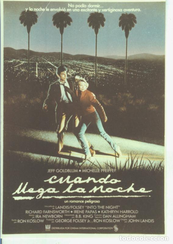 Cartoline: Foto cine 598: Cuando llega la noche (Jeff Goldblum-Michelle Pfeiffer) - Varios