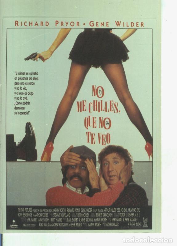 Postcards: Foto cine 622: No me chilles, que no te veo (Richard Pryor-Gene Wilder) - Varios