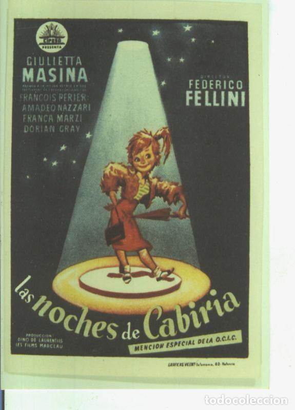 Postcards: Foto cine 620: Las noches de Cabiria (Giulietta Masina) - Varios