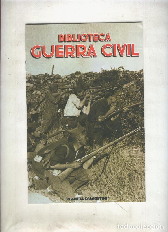 Postcards: Biblioteca Guerra Civil folleto propaganda obra -