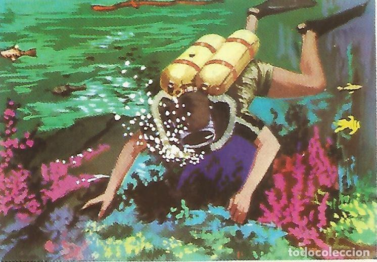 Postcards: CROMO BRUGUERA - Cultura Color. no 69. El fondo del mar - Varios
