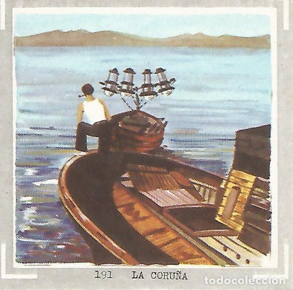Postales: CROMO no 191. La Coru&ntilde;a - Varios - Foto 1