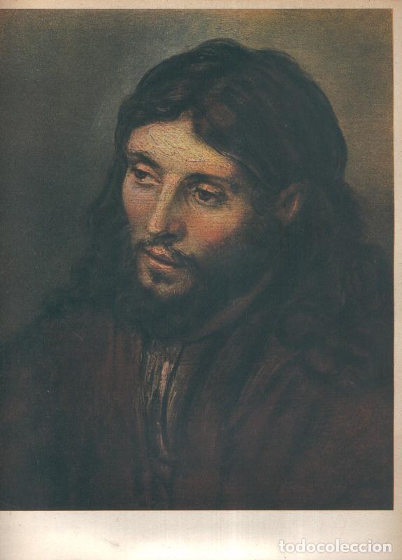 Postkarten: Rembrand lamina 004: Cabeza de Cristo - Varios