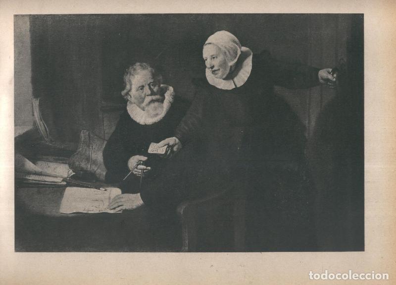 Cartes Postales: Rembrandt lamina 020: El constructor de navio con su esposa - Varios