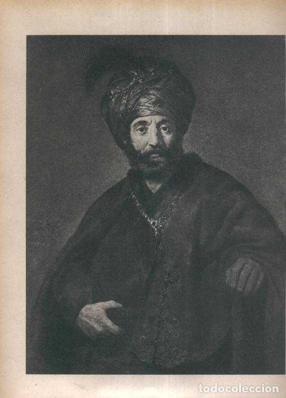Postkarten: Rembrandt lamina 022: Retrato de un turco - Varios