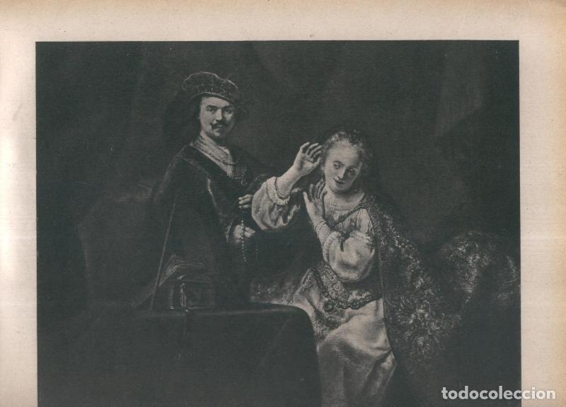 Postcards: Rembrandt lamina 026: Retrato del Borgomastro e della Moglie - Varios
