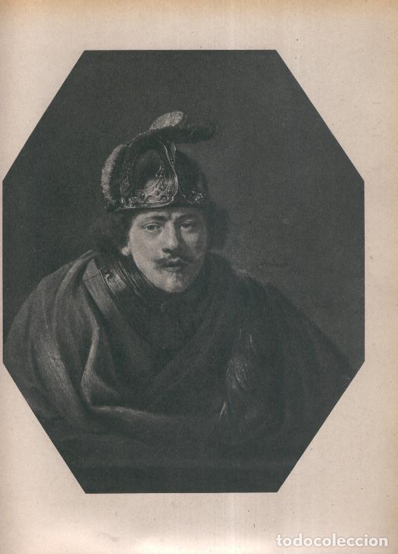 Cartes Postales: Rembrandt lamina 029: Autoretrato con Yelmo - Varios