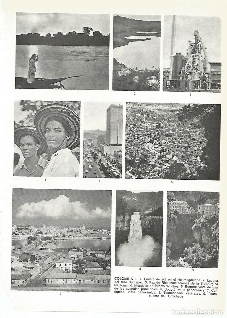 Cartoline: Lamina 051: Colombia I - Varios