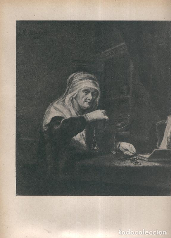 Postkarten: Rembrandt lamina 044: Pesando el oro - Varios