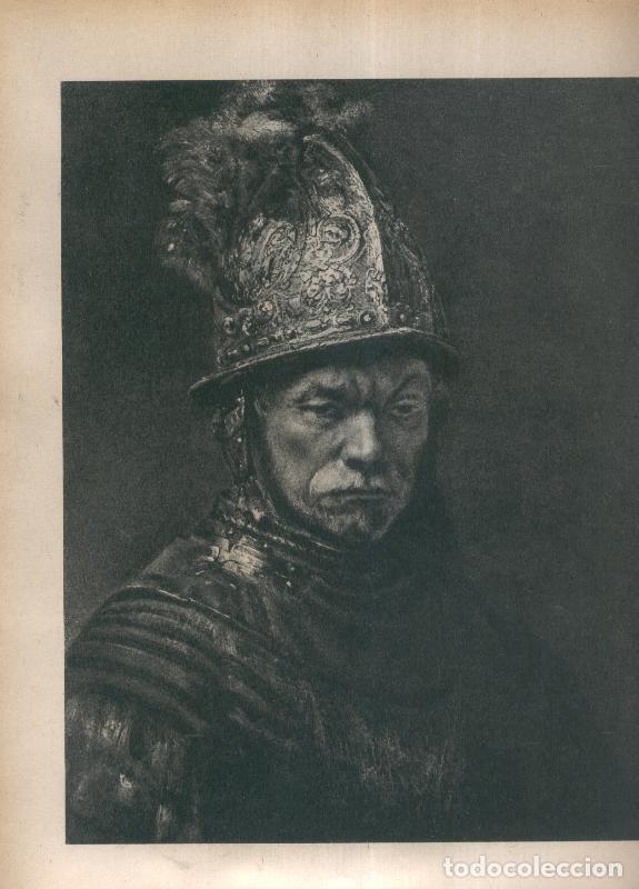 Postkarten: Rembrandt lamina 055: Retrato del hombre del yelmo - Varios