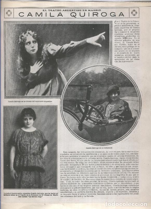 Postkarten: Lamina 42: Camila Quiroga, el teatro argentino en Madrid - Varios