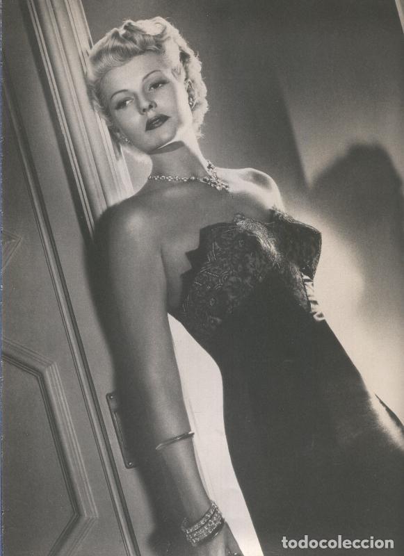 Postales: Lamina 07: Rita Hayworth - Varios
