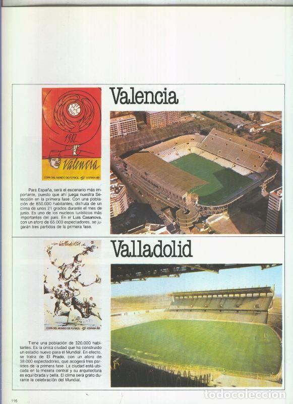 Postkarten: Espa&ntilde;a 1982 lamina 24: Estadios del Valencia y Valladolid - Varios