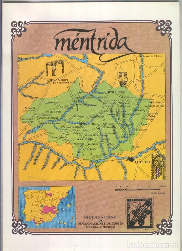 Cartes Postales: Vinos de Espa&ntilde;a: Denominacion de origen: Mentrida - Varios