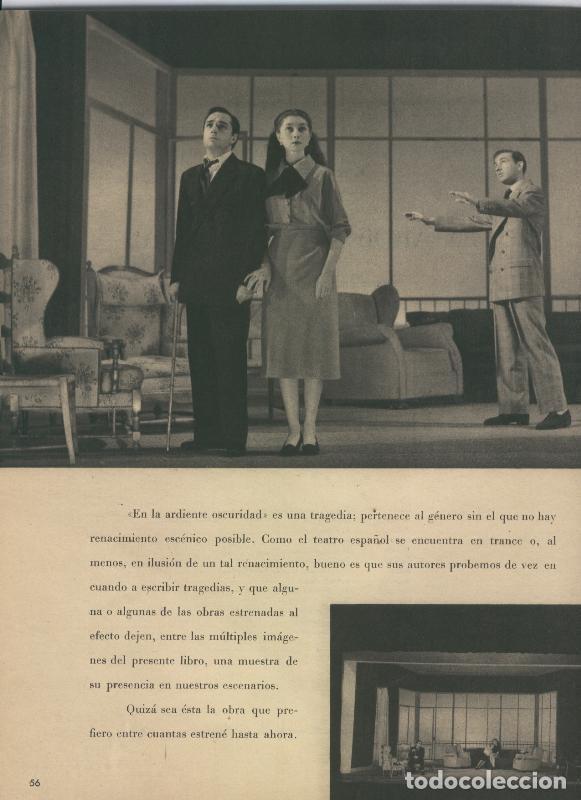 Cartes Postales: En la ardiente oscuridad: Teatro Nacional Maria Guerrero - Varios