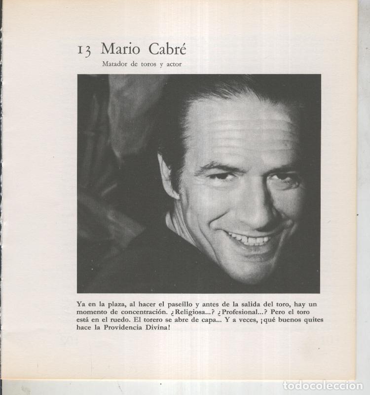 Cartes Postales: Ficha 013: Mario Cabre: Matador de toros y actor - Varios