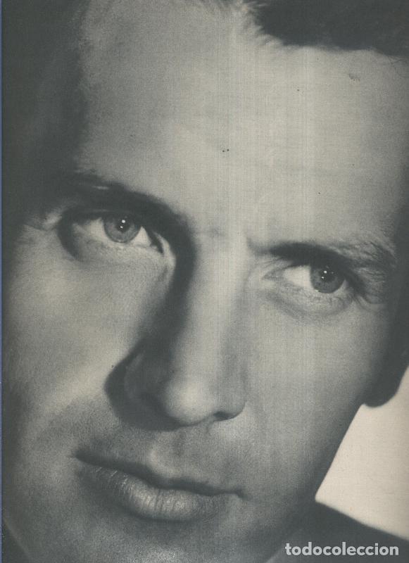 Postales: Poster Ficha de Massimo Girotti - Varios - Foto 1
