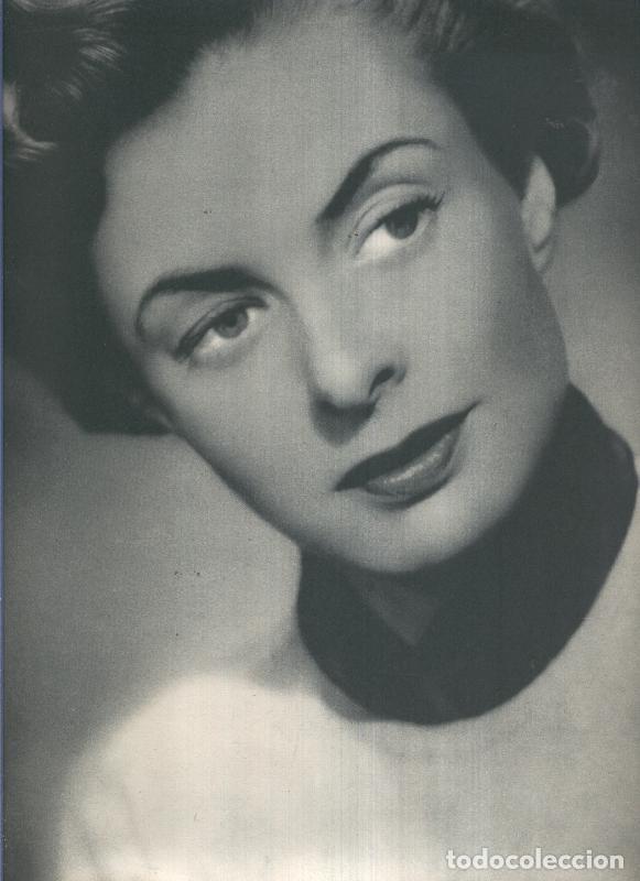 Cartes Postales: Poster Ficha de Ingrid Bergman - Varios