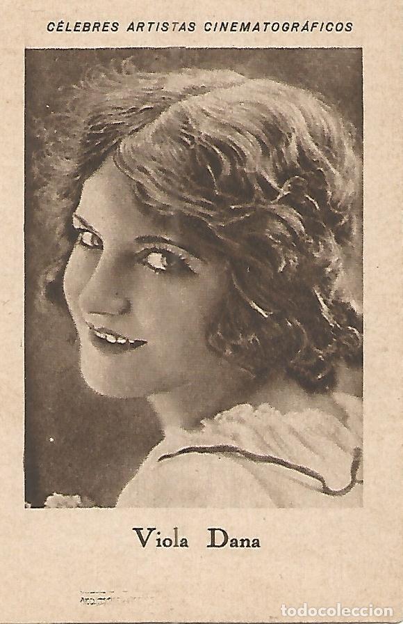 Cartes Postales: CROMO CHOCOLATES JUNCOSA 033: Viola Dana. Serie D no 17. Coleccion Celebres Artistas Cinematografico