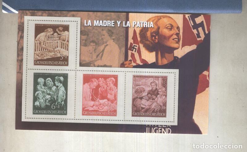 Cartes Postales: Sellos del mundo modelo 13: La madre y la patria - varios