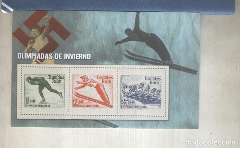 Cartes Postales: Sellos del mundo modelo 11: Olimpiadas de invierno - varios
