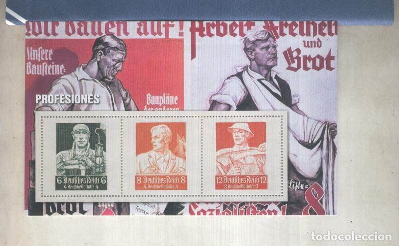 Postales: Sellos del mundo modelo 15: Profesiones - varios
