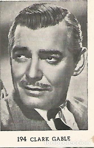 Postales: CROMO 051: Clark Gable - Varios - Foto 1