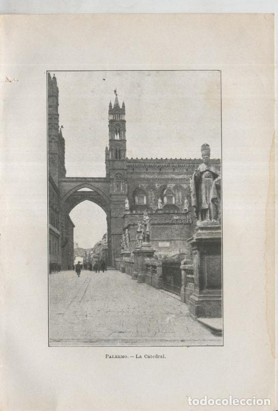 Postkarten: Mandolines i Babutxes lamina 05: Palermo, la catedral - Varios